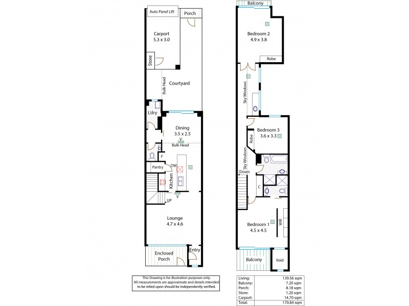 48 Elder Drive, Mawson Lakes SA 5095 Floorplan