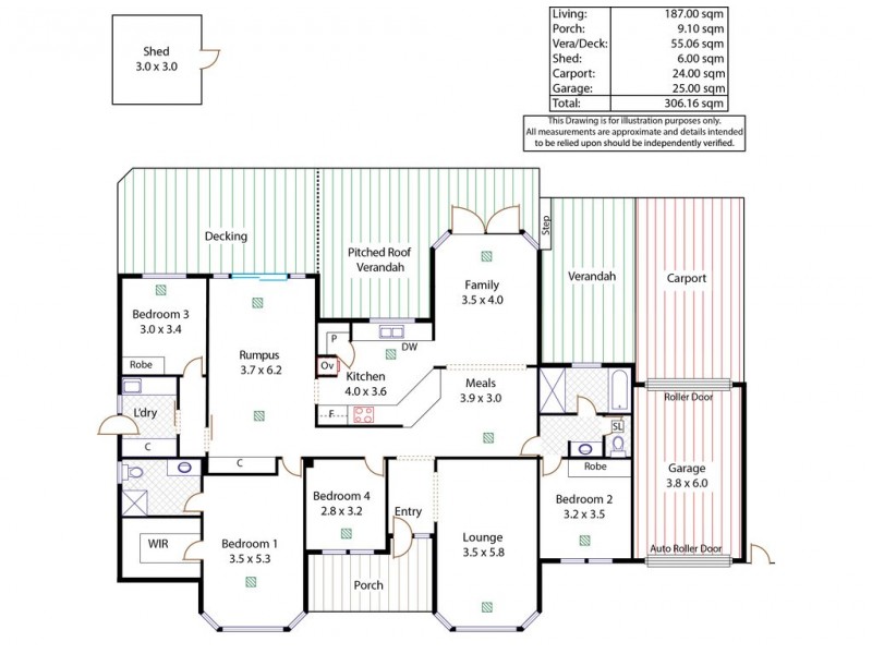 2 Kadina Place, Golden Grove SA 5125 Floorplan