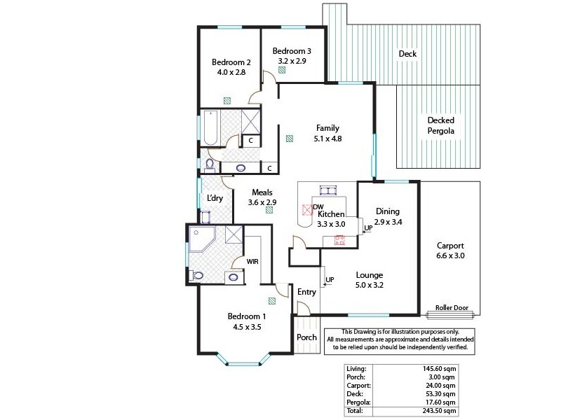 6 Quality Court, Wynn Vale SA 5127 Floorplan
