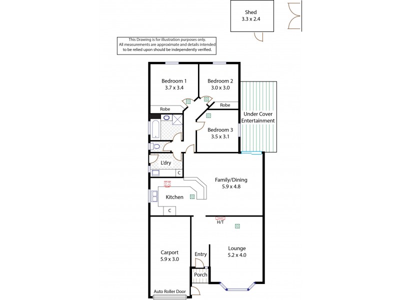 7a Italia Street, Hope Valley SA 5090 Floorplan