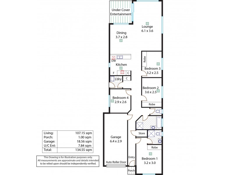 20 Marvin Avenue, Gilles Plains SA 5086 Floorplan