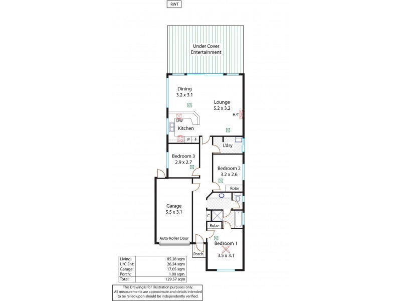 10 Minerva Crescent, Modbury Heights SA 5092 Floorplan