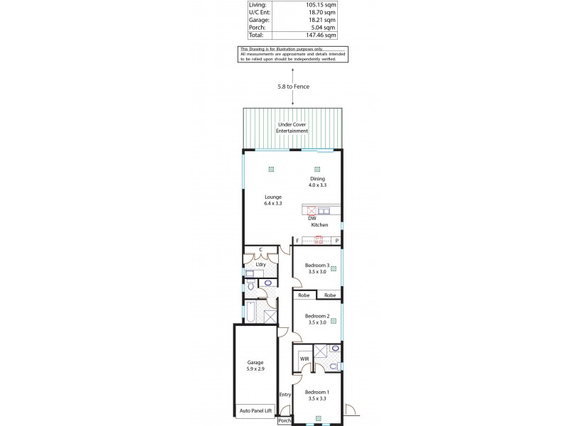 20a Fulton Street, Gilles Plains SA 5086 Floorplan