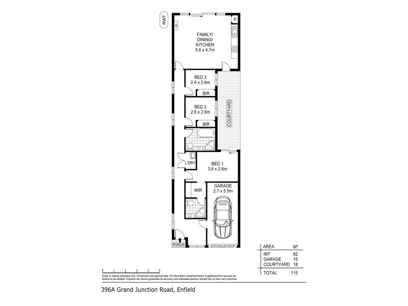 396A Grand Junction Road, Enfield SA 5085 Floorplan