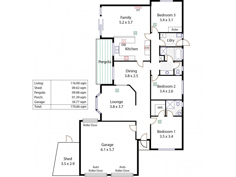 3 Murphy Street, Wynn Vale SA 5127 Floorplan