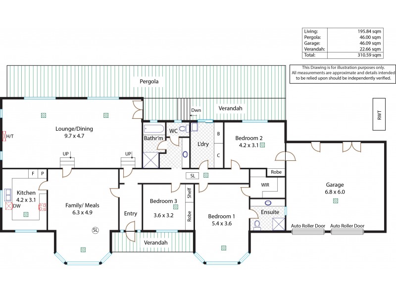 2 Duldig Avenue, Gawler East SA 5118 Floorplan