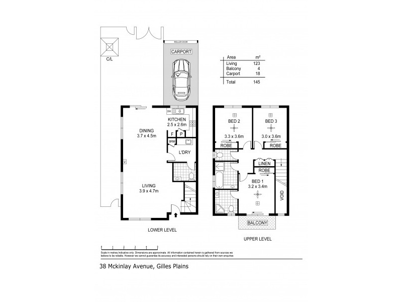 38 Mckinlay Ave, Gilles Plains SA 5086 Floorplan