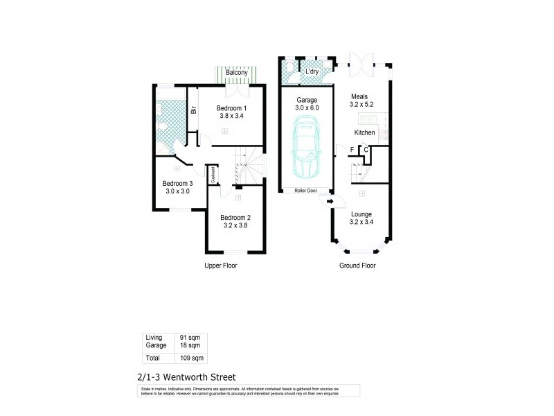 Unit 2, 1-3 Wentworth Court, Golden Grove SA 5125 Floorplan