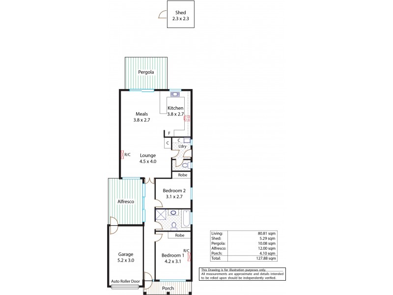 9b Shelton Drive, Athelstone SA 5076 Floorplan