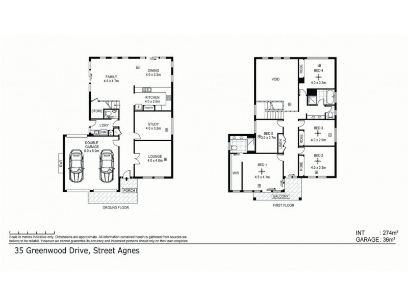 35 Greenwood Drive, St Agnes SA 5097 Floorplan