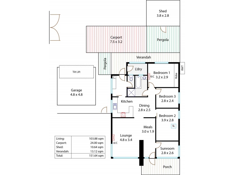 27 Leeds Avenue, Hope Valley SA 5090 Floorplan