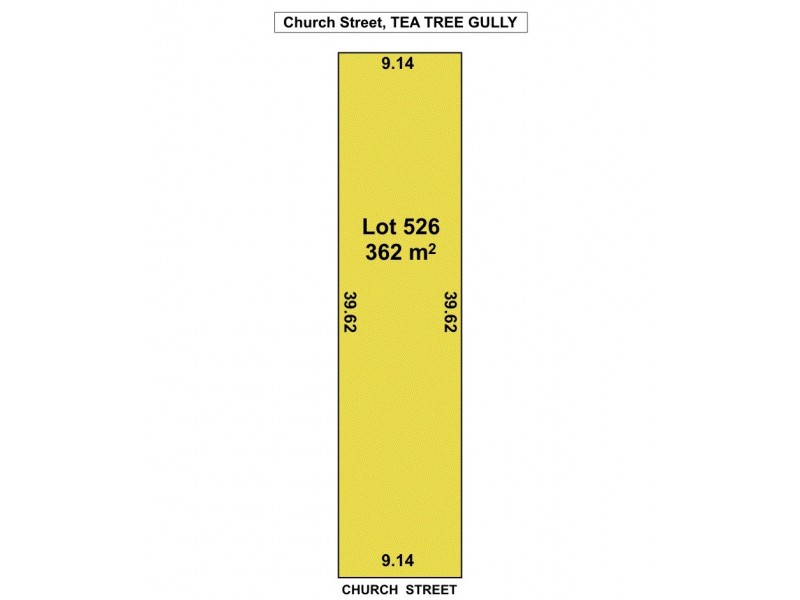 Lot 526 Church Street, Tea Tree Gully SA 5091