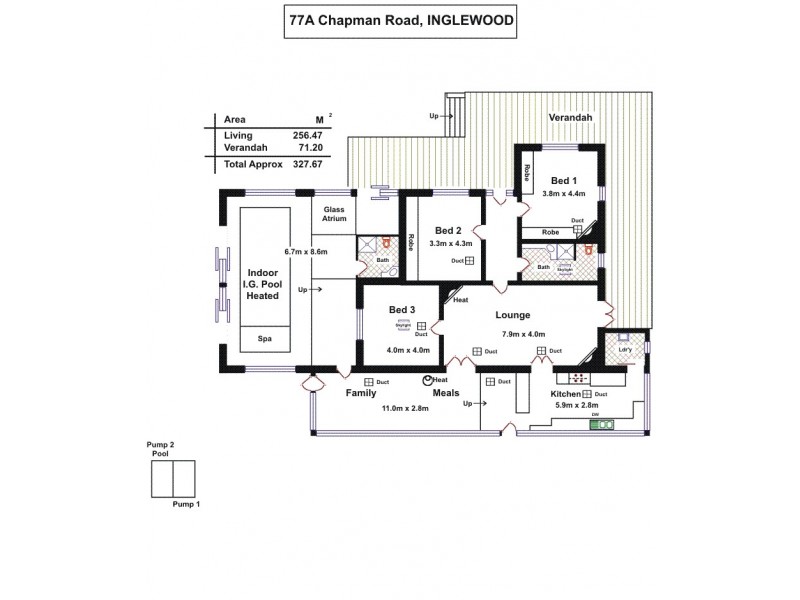 77a Chapman Road, Inglewood SA 5133 Floorplan