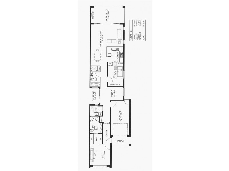 Villa 3, 9-11 Walnut Grove, Dernancourt SA 5075 Floorplan