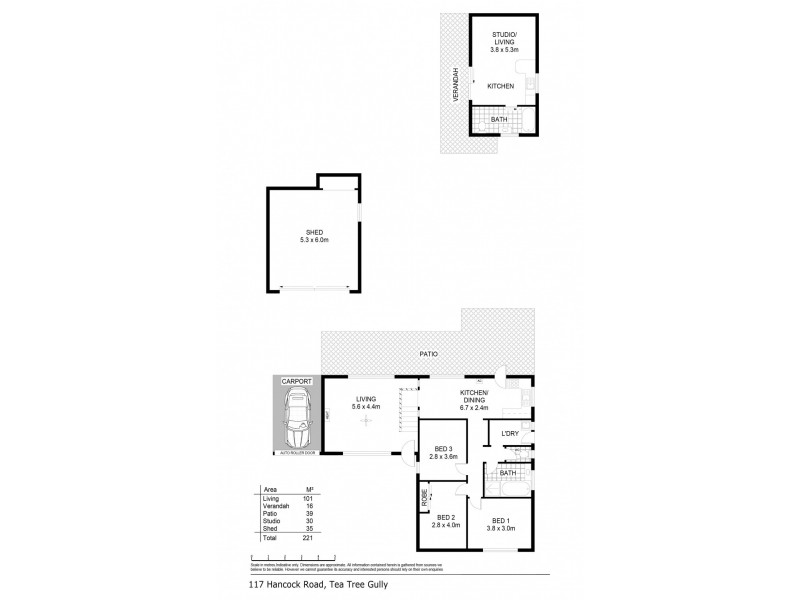 117 Hancock Road, Tea Tree Gully SA 5091 Floorplan