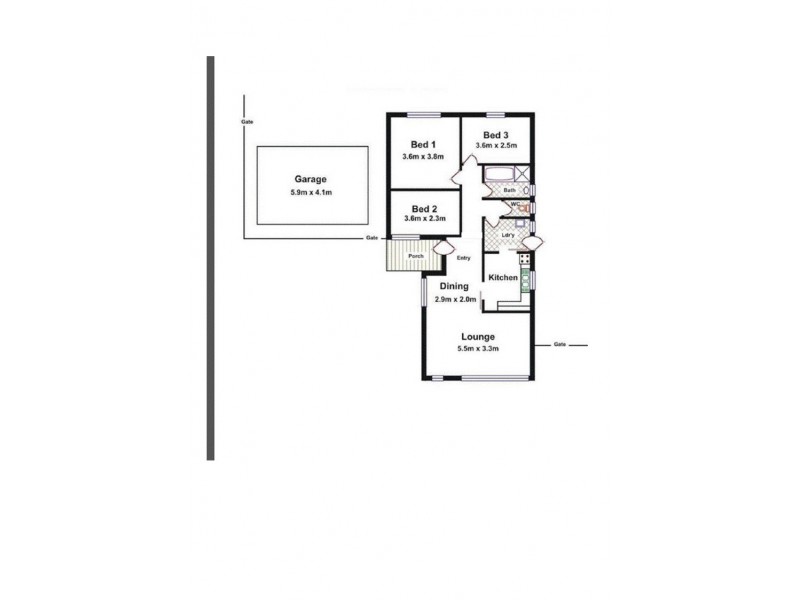 2 Mary Avenue, Gilles Plains SA 5086 Floorplan