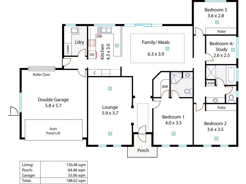 2 Manchester Court, Golden Grove SA 5125 Floorplan