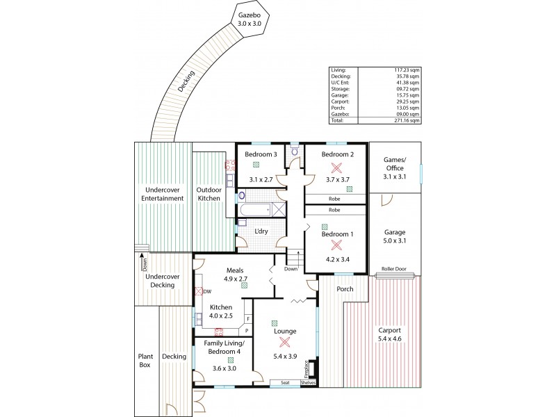 74 Perseverance Road, Vista SA 5091 Floorplan