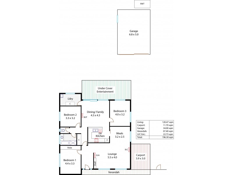 4 Penrith Street, Redwood Park SA 5097 Floorplan