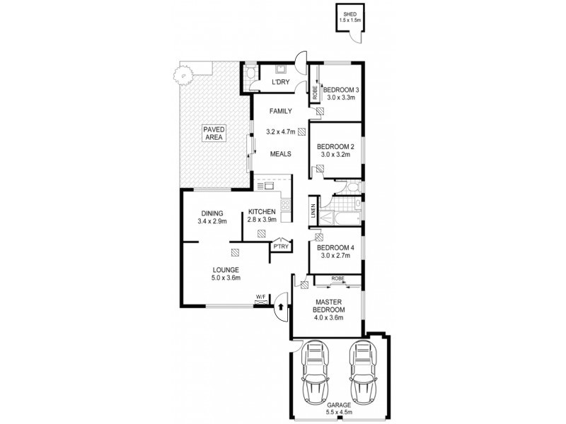 20 Bryant Court, Golden Grove SA 5125 Floorplan