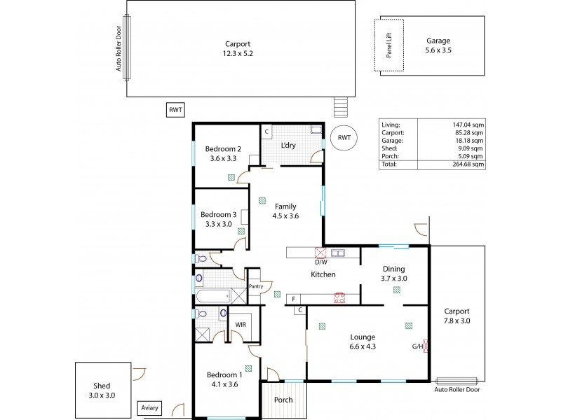 2 Darling Street, Valley View SA 5093 Floorplan