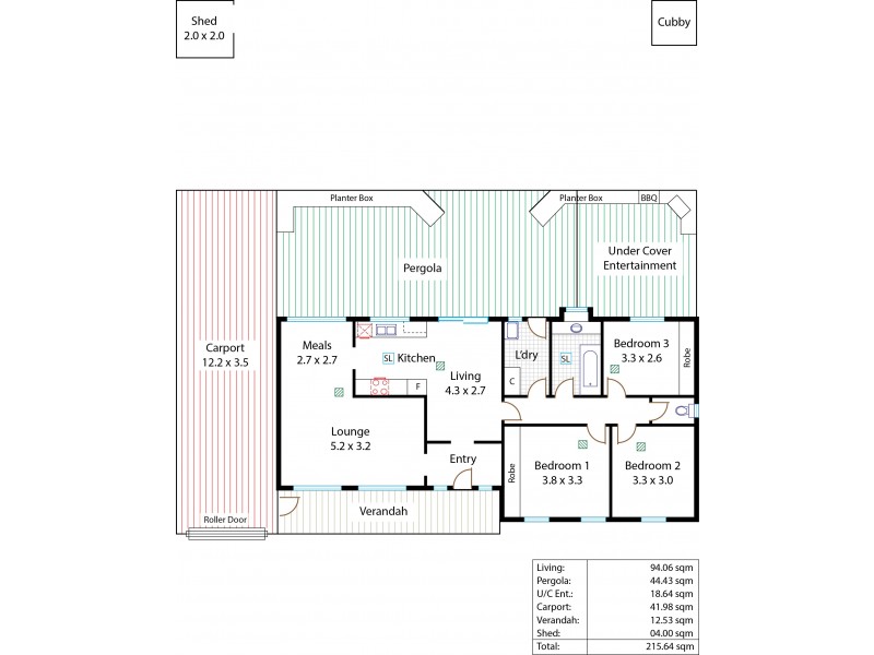 22 Pelsaert Avenue, Fairview Park SA 5126 Floorplan