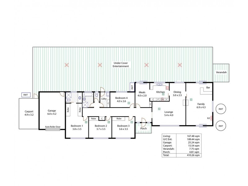 133 Perseverance Road, Vista SA 5091 Floorplan