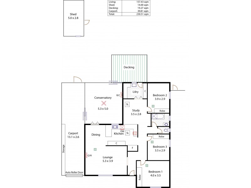 22 Dundee Road, Modbury SA 5092 Floorplan