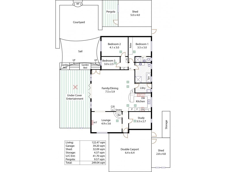 19 Kildare Avenue, Athelstone SA 5076 Floorplan