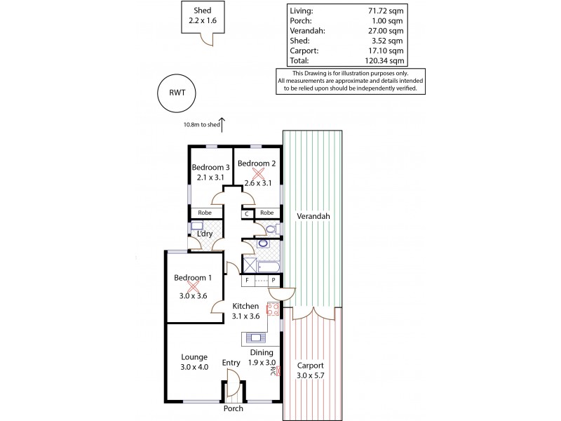 23b Roger Pitt Street, Modbury Heights SA 5092 Floorplan