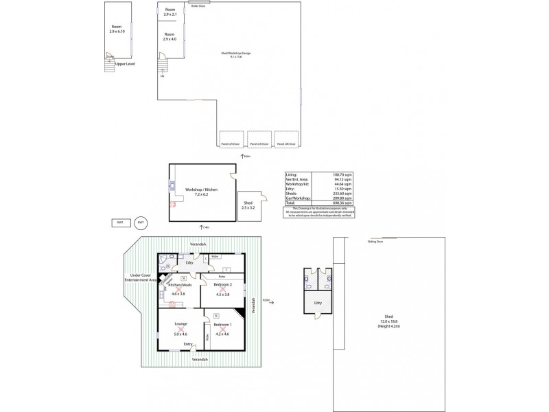 614 Paracombe Road, Paracombe SA 5132 Floorplan