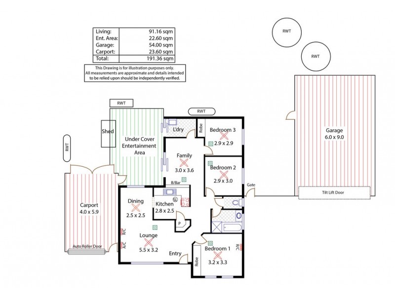 24 Bywaters Avenue, Willaston SA 5118 Floorplan