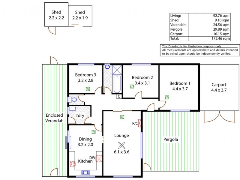16 Cremin Street, Fairview Park SA 5126 Floorplan