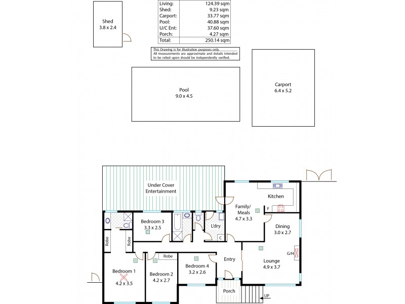 23 Taworri Road, Fairview Park SA 5126 Floorplan