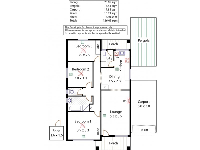 Unit 19, 55 Beafield Road, Para Hills West SA 5096 Floorplan