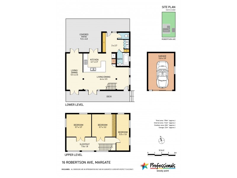 16 Robertson Avenue, Margate QLD 4019 Floorplan