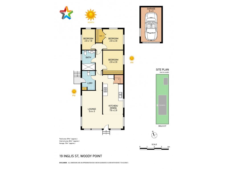 19 Inglis Street, Woody Point QLD 4019 Floorplan