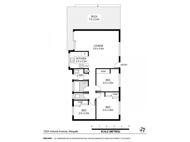 102A Victoria Avenue, Margate QLD 4019 Floorplan