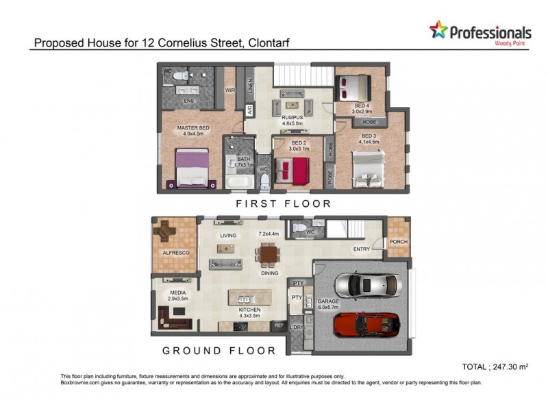 12 Cornelius Street, Clontarf QLD 4019 Floorplan