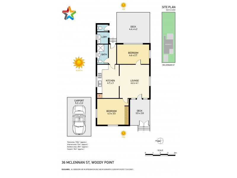 36 McLennan Street, Woody Point QLD 4019 Floorplan