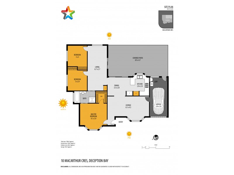 10 Macarthur Crescent, Deception Bay QLD 4508 Floorplan