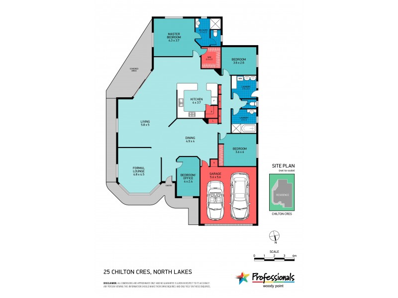 25 Chilton Cresent, North Lakes QLD 4509 Floorplan