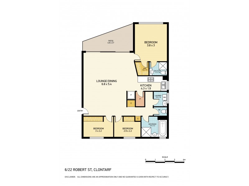 6/22 Robert Street, Clontarf QLD 4019 Floorplan