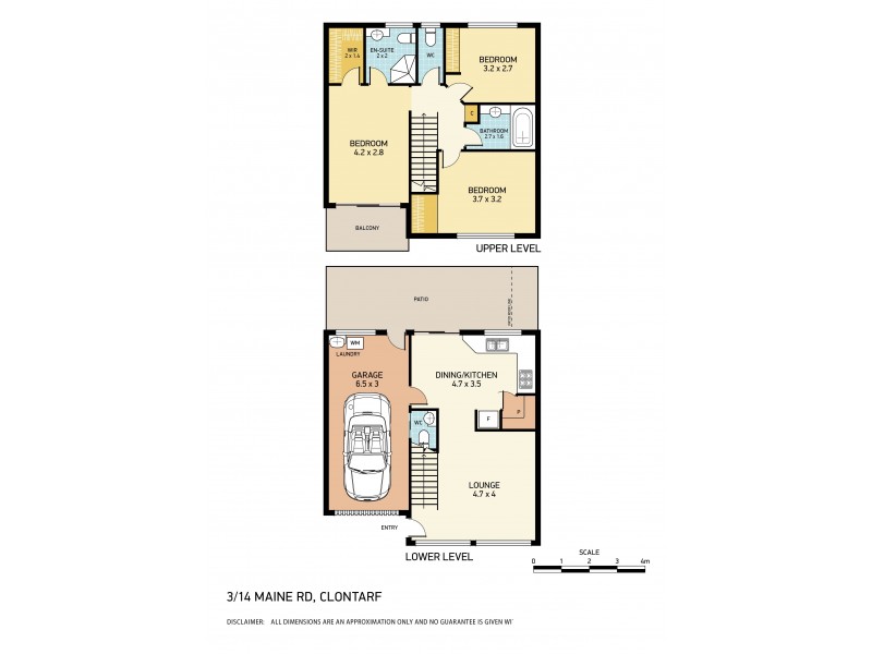 3/14 Maine Road, Clontarf QLD 4019 Floorplan