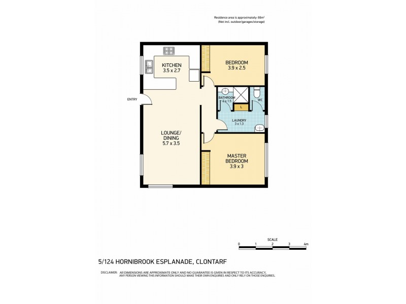 5/124 Hornibrook Esplanade, Clontarf QLD 4019 Floorplan