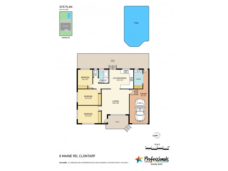 6 Maine Road, Clontarf QLD 4019 Floorplan