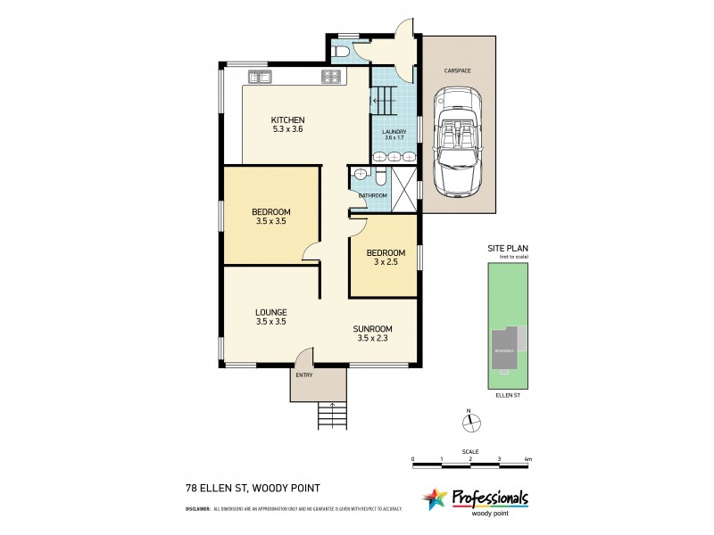 78 Ellen Street, Woody Point QLD 4019 Floorplan