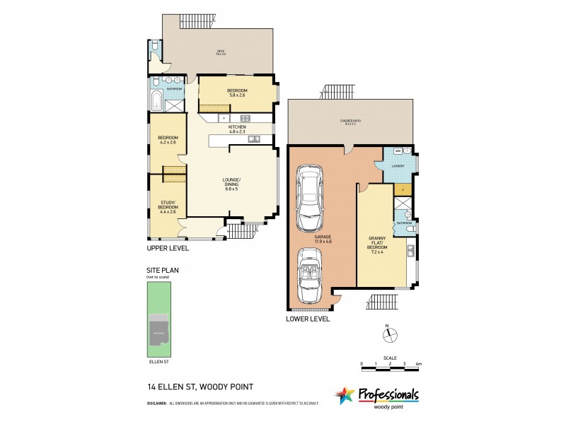 14 Ellen Street, Woody Point QLD 4019 Floorplan