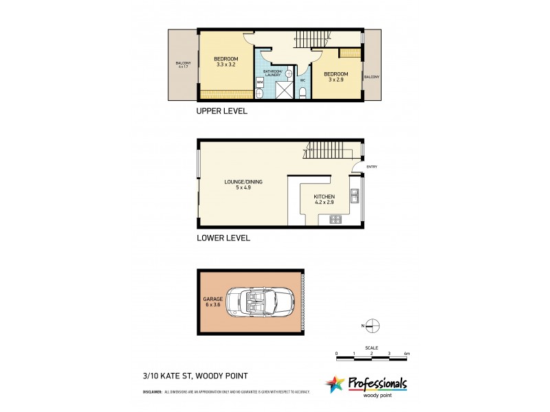 3/10 Kate Street, Woody Point QLD 4019 Floorplan