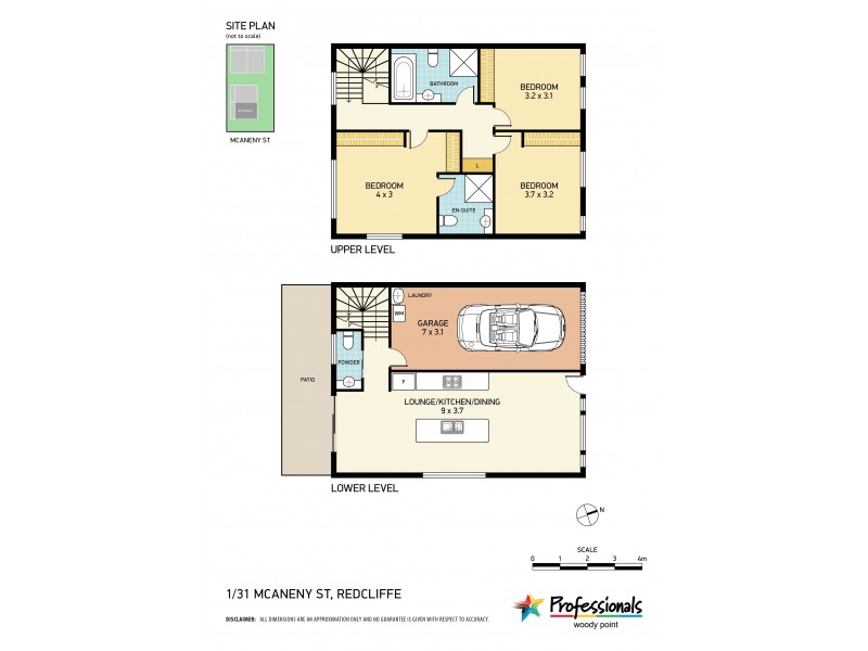 1/31 McAneny Street, Redcliffe QLD 4020 Floorplan